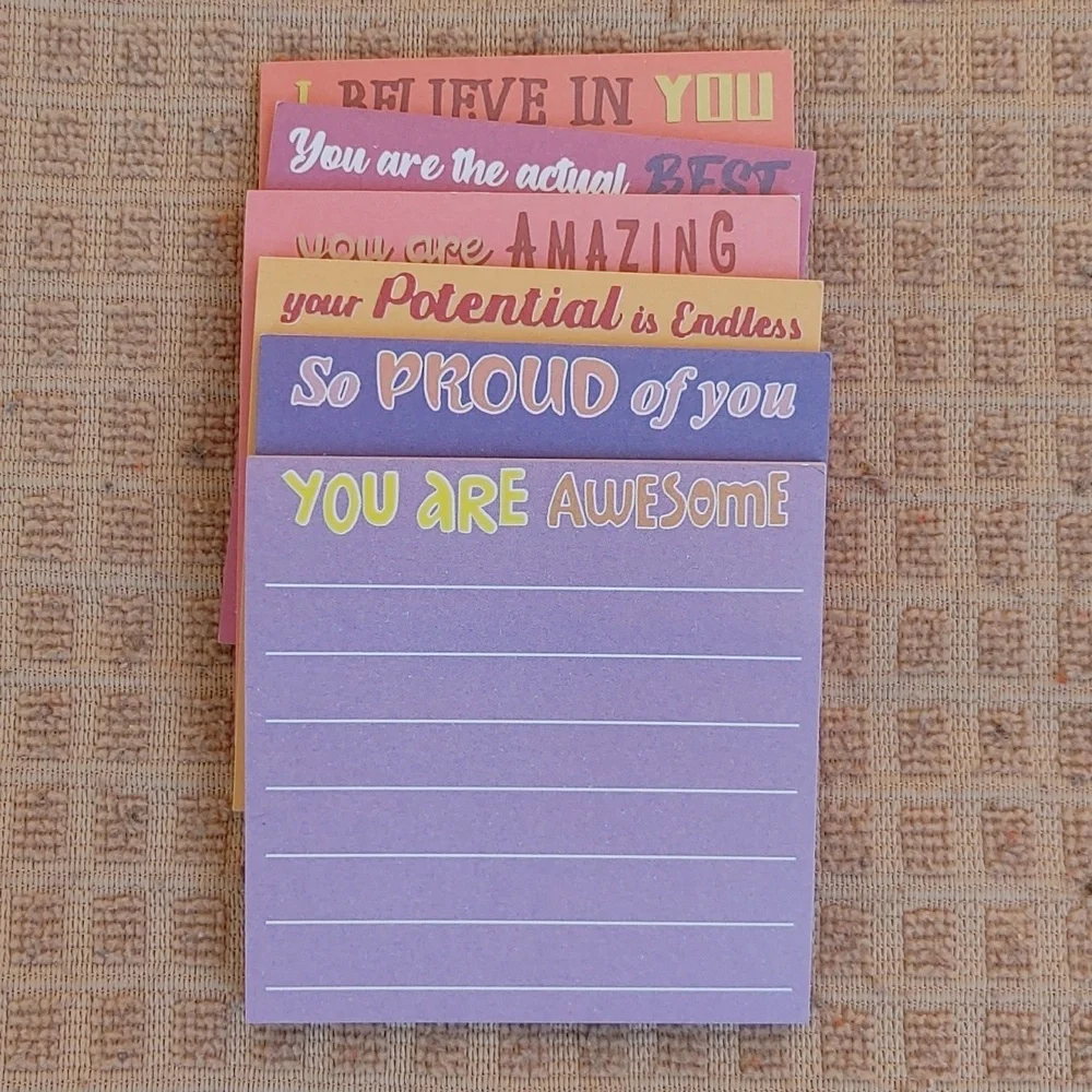 Motivational Sticky Notes Set Of 6 (302)
